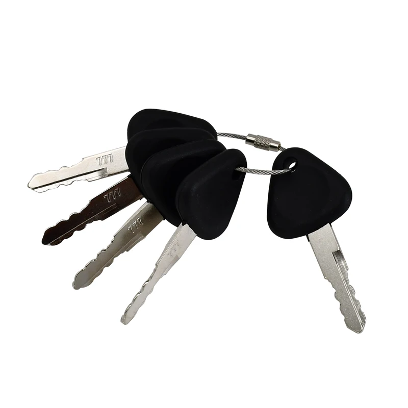5Pcs 점화 키 14529178 777 볼보 굴삭기 EC120D EC140B EC140D EC160B ECR305C EW140C EW140D EW145B EW160C와 호환 가능