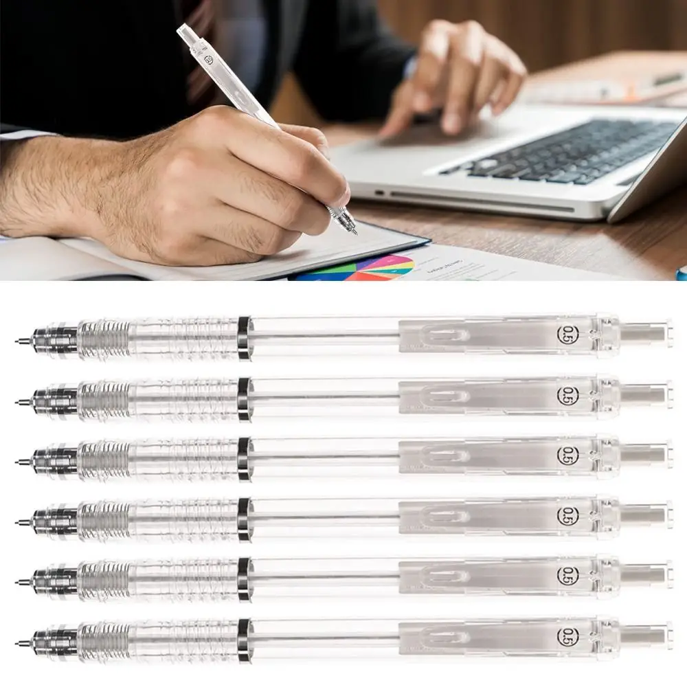 

Plastic Mechanical Pencil High Quality Transparent 0.5MM/0.7MM Pencil Stationery Drawing Special Pencil Office School