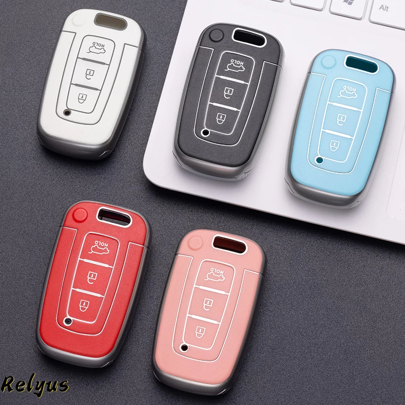 Tpu Car Key Case Cover Shell For Kia Rio Forte K2 K3 K5 Sportage 3