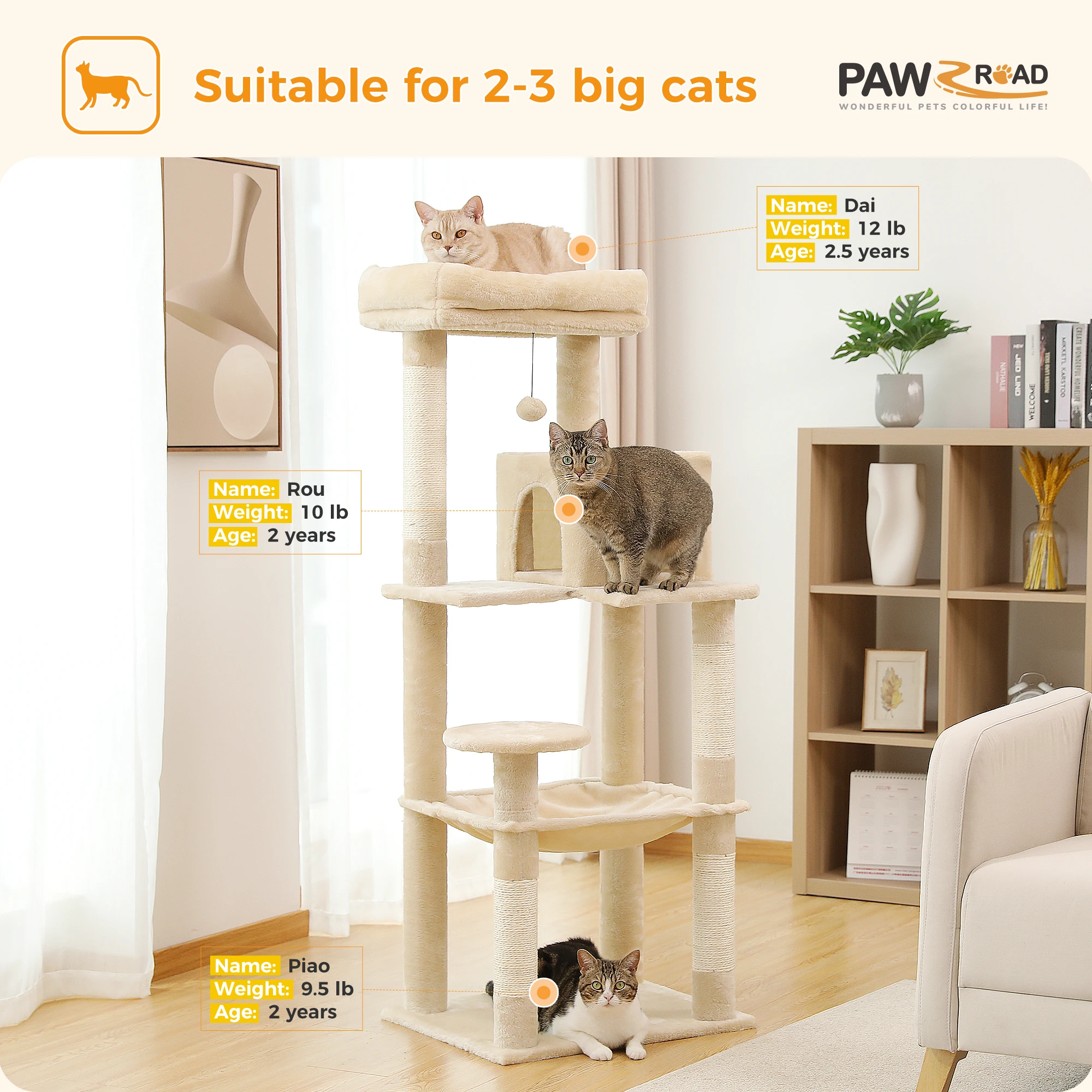 5-Level Cat Tree 5