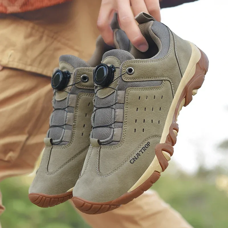 Hiking Shoes Men Outdoor Trekking Trail Running Climbing Hunting Mountaineering Camping