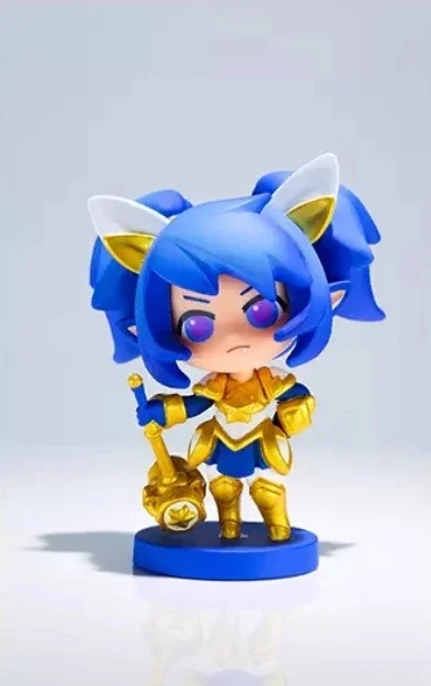 Original LOL League of Legends Lulu Jinx Poppy Janna Star Guardian