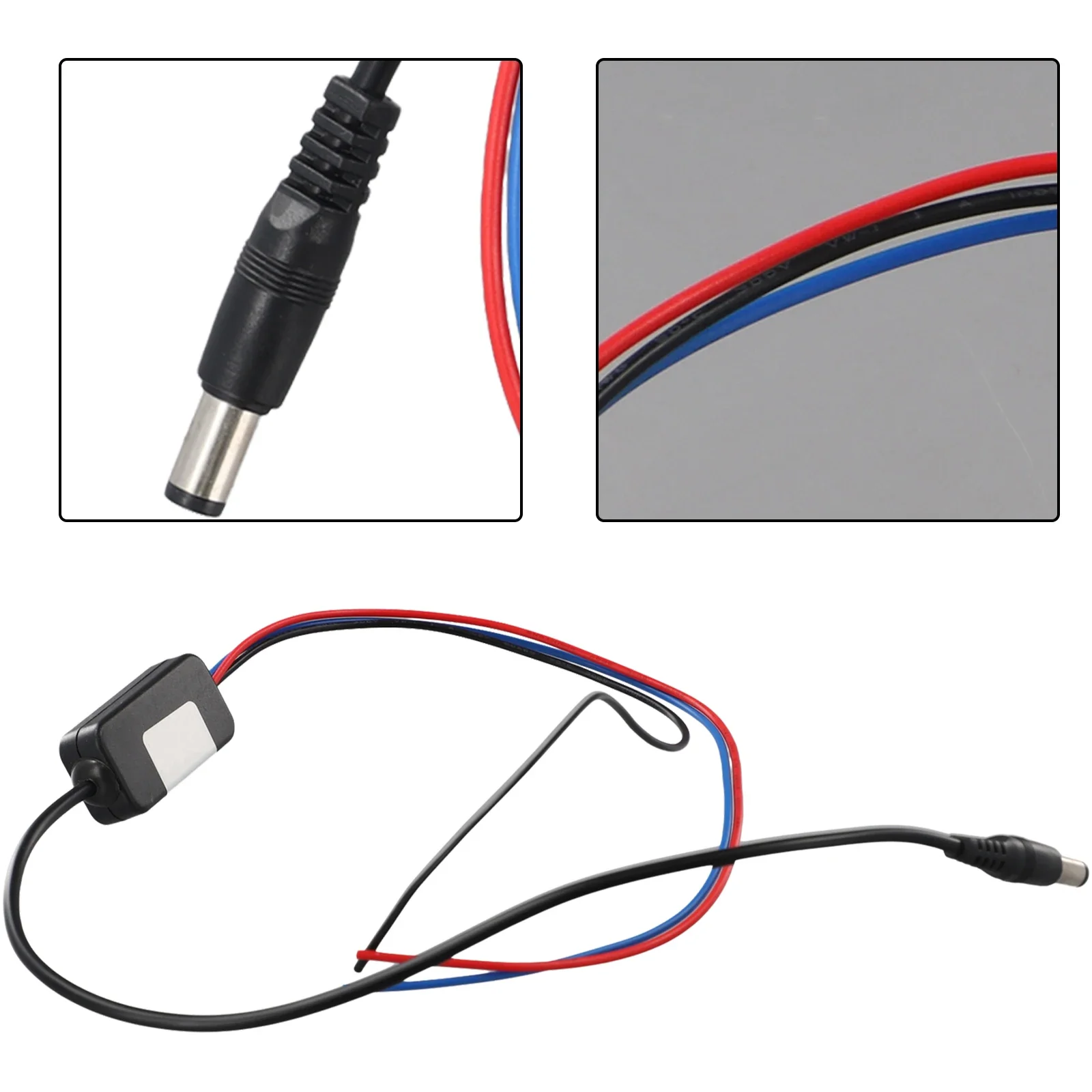 12v Black Plastic RCD330 Camera Relay DC Power Timer Delay Module Filter Backup Reverse Car Accessories Hight Quailtly