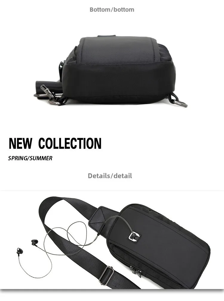 Borsa a tracolla da uomo, borsa a tracolla piccola da donna, borsa a tracolla casual da uomo, borsa a tracolla estiva alla moda_voghion.com