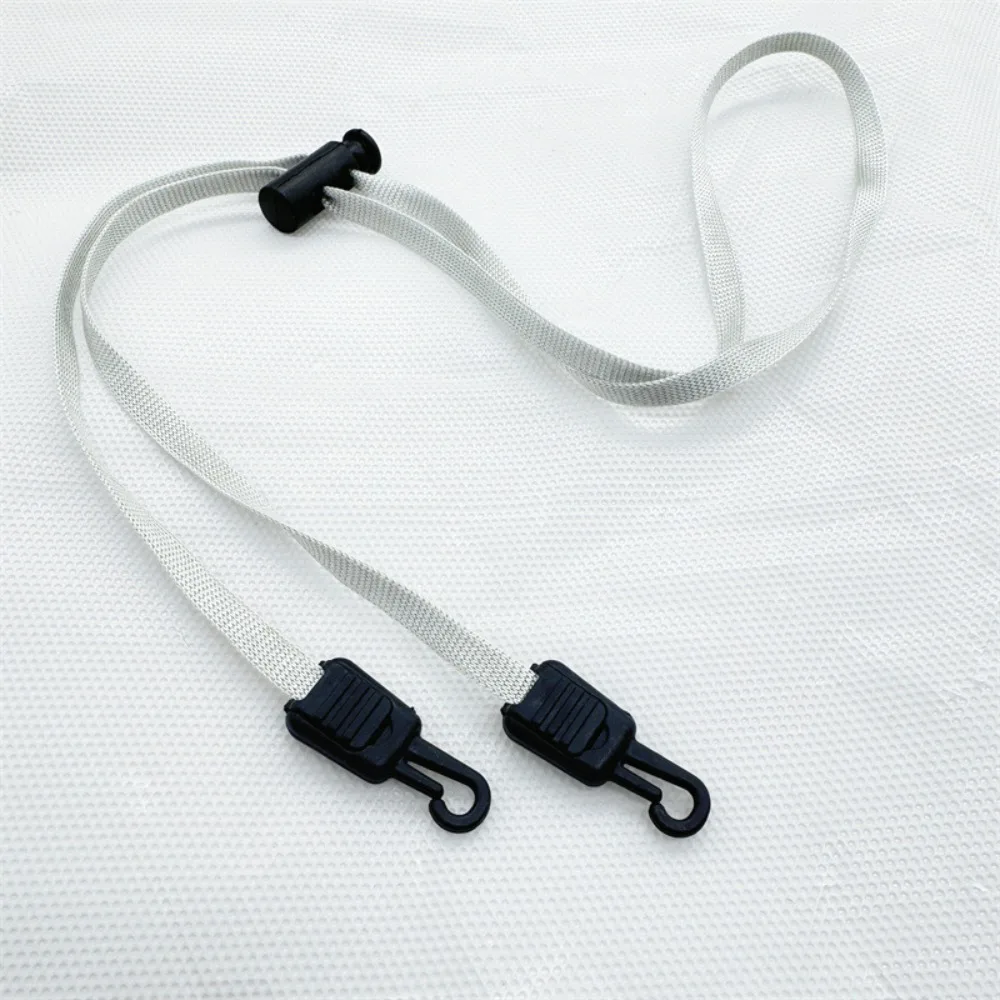 

Hook Clips Hat Retainer Quality Removable Elastic Anti-drop Rope Adjustable Anti-lost Windproof Hat Strap Sun Hat