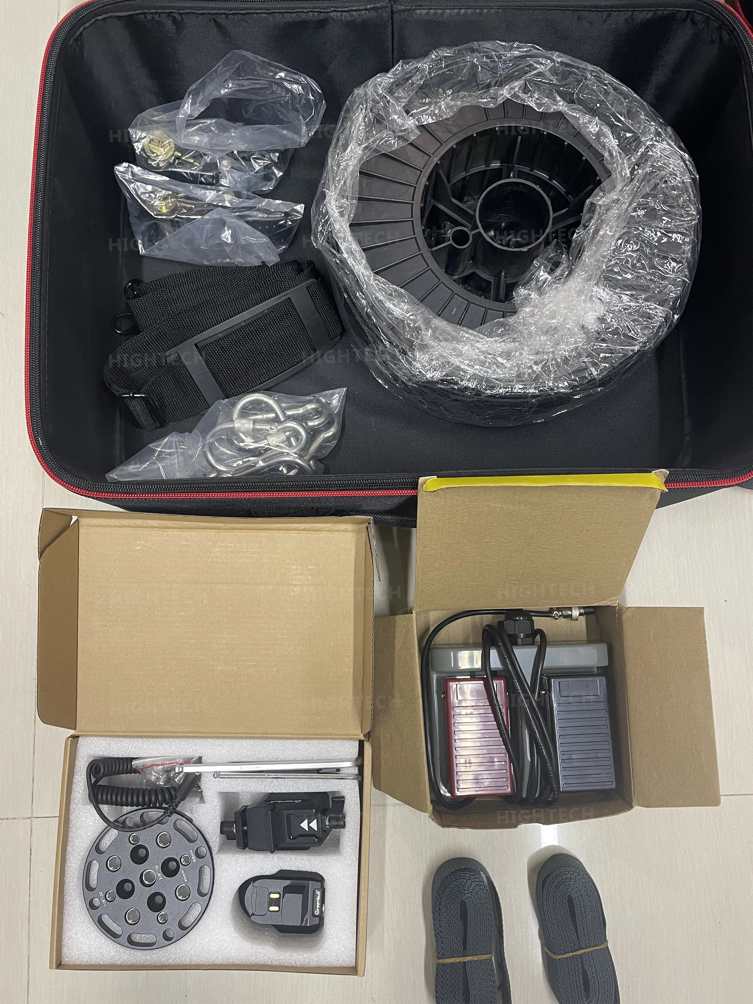 . FlyingKitty FM6 III Pro RC300 Ropeway Cablecam System View integrates All in a