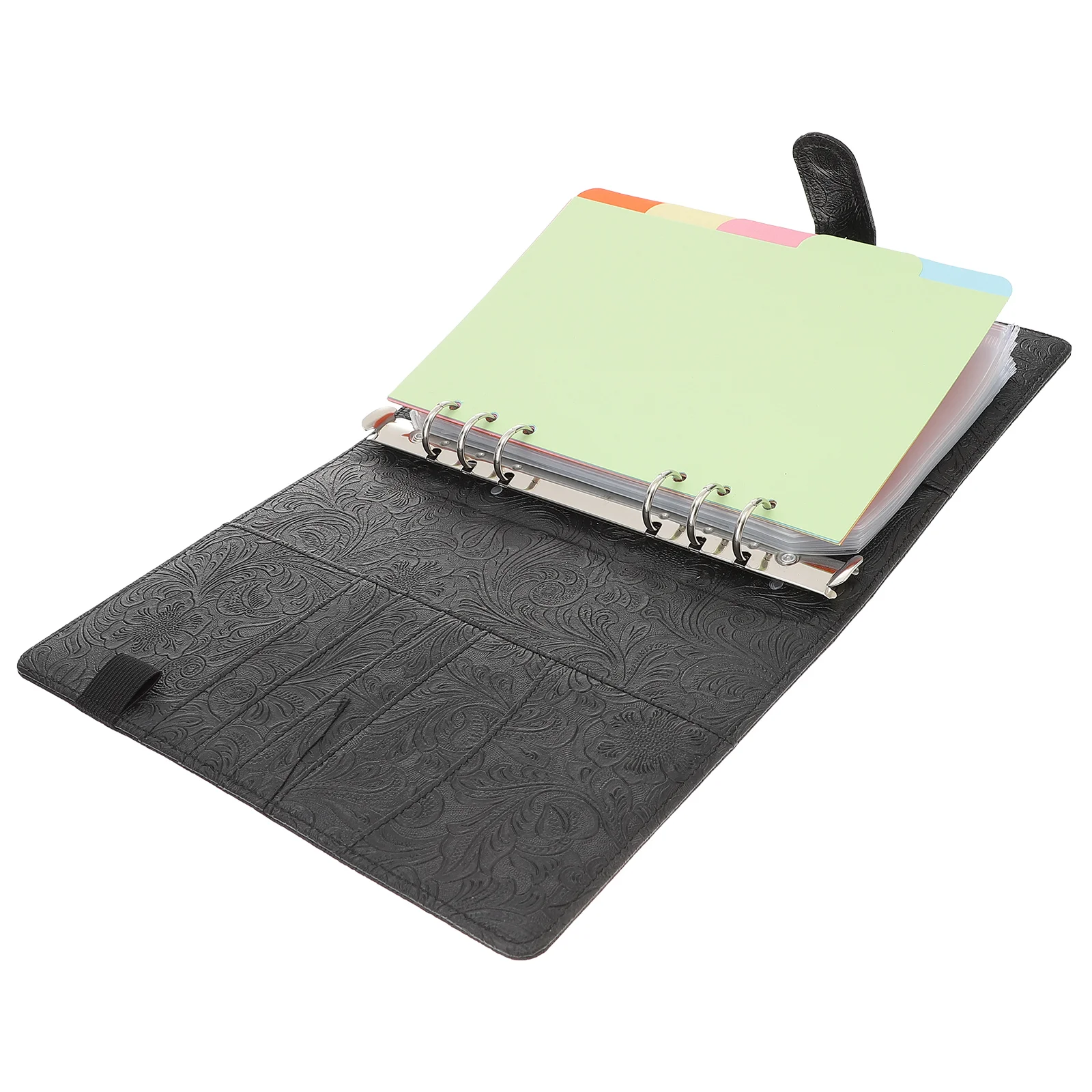 

Budget Book A5 Binder Organizer for Envelopes Imitation with Zipper