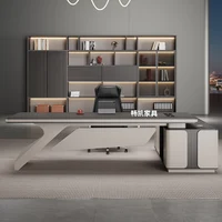 Modern Creativity Office Desk Organizer Reception Work Secretary Computer Desks Minimalist Conference Escritorio Desk Furniture