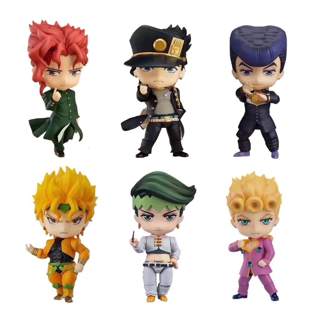 Anime Figures JOJOs Bizarre Adventure Kujo Jotaro #985 Dio Kakyoin Noriaki Rohan Kishibe Action Figurine Model PVC Toys Juguetes