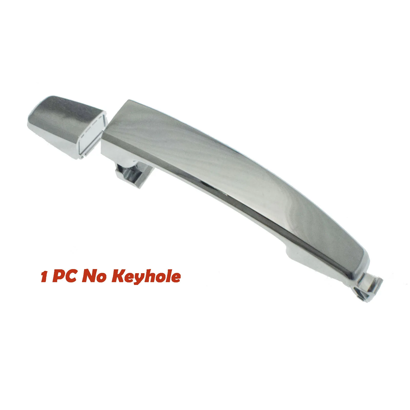 Outside Exterior Door Handles Chrome w/ Keyhole Front Rear Left