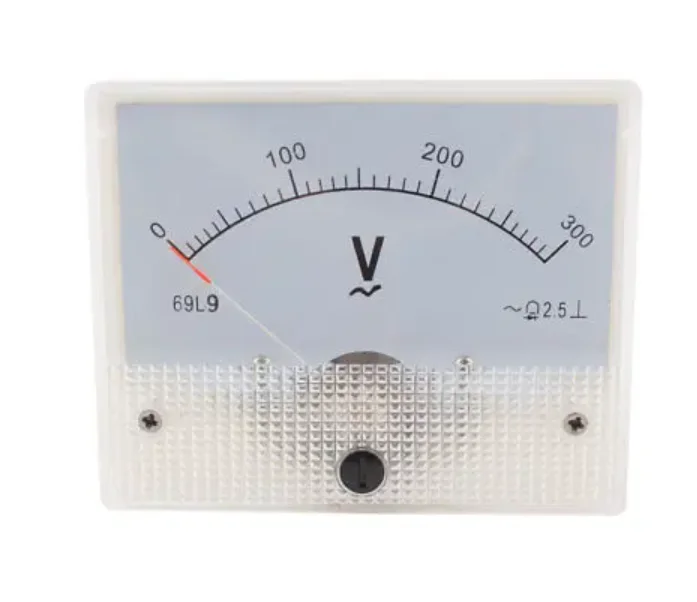 

1PC Class 2.5 AC 0-300V Analog Voltage Voltmeter Gauge Panel Volt Meter 69L9