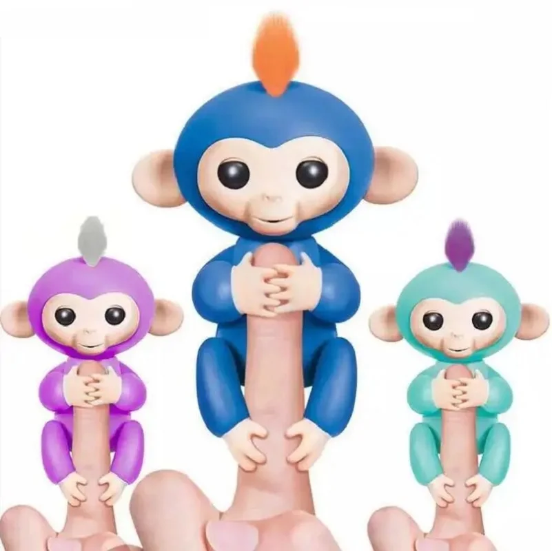 Finger Pet Baby Money Interactive Fingerlings Talking Toy Smart Animal Electric Action Model Kids Fidget Gift for Stress Relief 6
