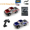 New 1/12 Full Scale Controlled RC Pickup Car Truck RTR 4WD Electrict Remote Control Climbing Car Off Road Vehicle  For Boys 1