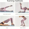 New Fabric Resistance Hip Booty Bands Elastic Glute Thigh Workout Squat Circle Stretch Fitness Strips Loops Yoga Gym Equipment 6