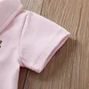 Newborn Baby Boy Romper 0-12 Months 2023 Summer Solid 5 Colours Polo Babe Girl Clothes Jumpsuit 5