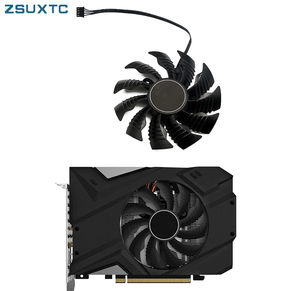 87Mm Muslimex Rtx2060 Gtx 1660 Super 1660Ti Mini Itx Oc Per Gigabyte Geforce Rtx 2060 Rtx 2070 Ventola Della Scheda Grafica