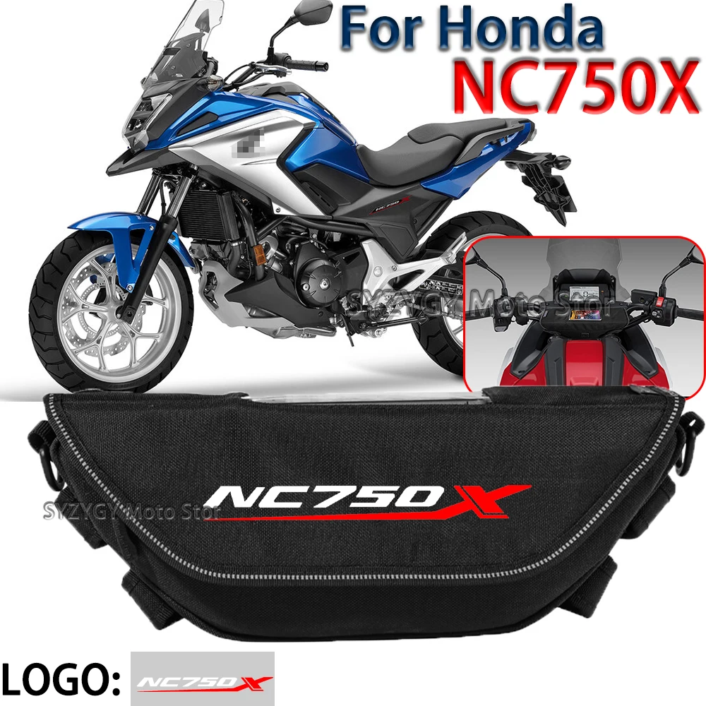

Motorcycle Bag For Honda NC750X NC750 Motorcycle accessory Waterproof And Dustproof Handlebar Storage Bag navigation bag