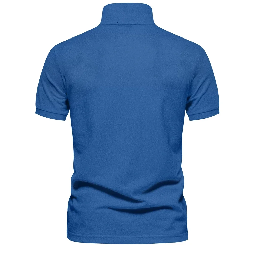 Casual men’s cotton polo shirt for everyday outfits