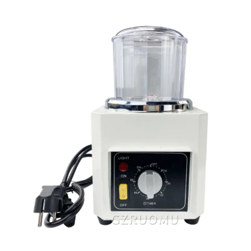 180W Magnetic Polishing Tumbler Machine Mini Finishing Cleaning Tool for Diy Jewelry Polisher AC 110V/220V