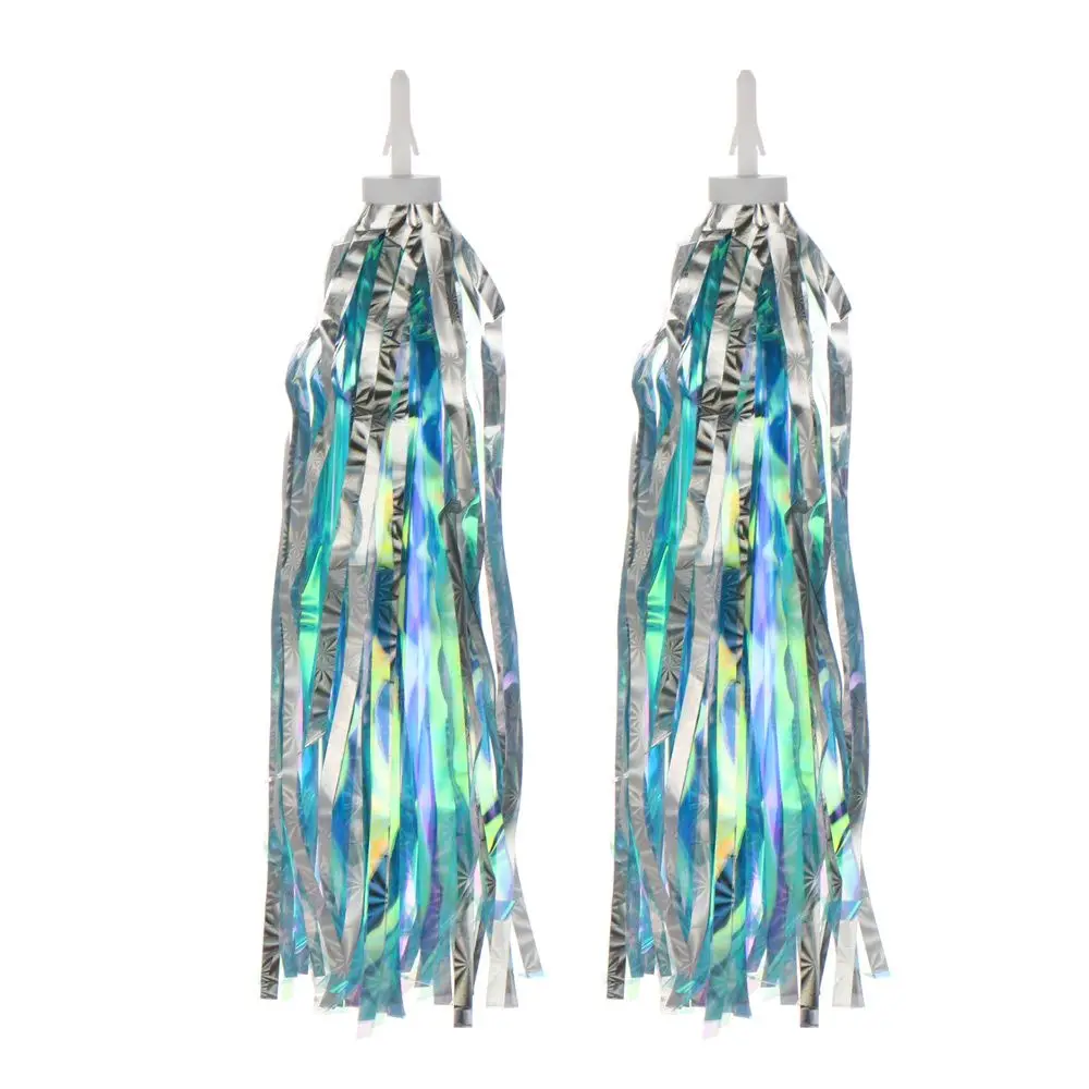 Outdoor Cycling Accessories Streamers Tassel Scooter Parts Bike Bicycle Decoration Tricycle Handlebar Tassels 2pcs