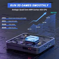 KINHANK Super Console X2 Pro Ретро игровая консоль с видеоиграми 80000 для PS1/DC/MAME/SS с геймпадом Детская подарочная игровая коробка — изображение 5