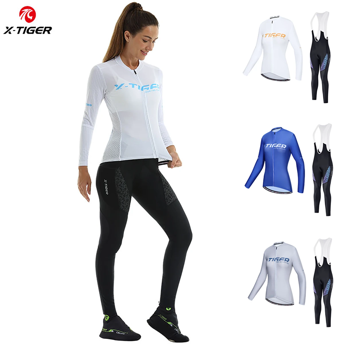 de Ciclismo de manga larga para mujer, ropa deportiva de otoño, X TIGER, camisetas transpirables para ciclismo montaña| | AliExpress