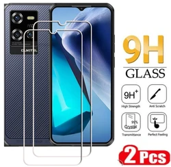 2 - Pack 9H HD Tempered Glass Screen Protector Cover Film for 2 pieces (Oukitel WP50)