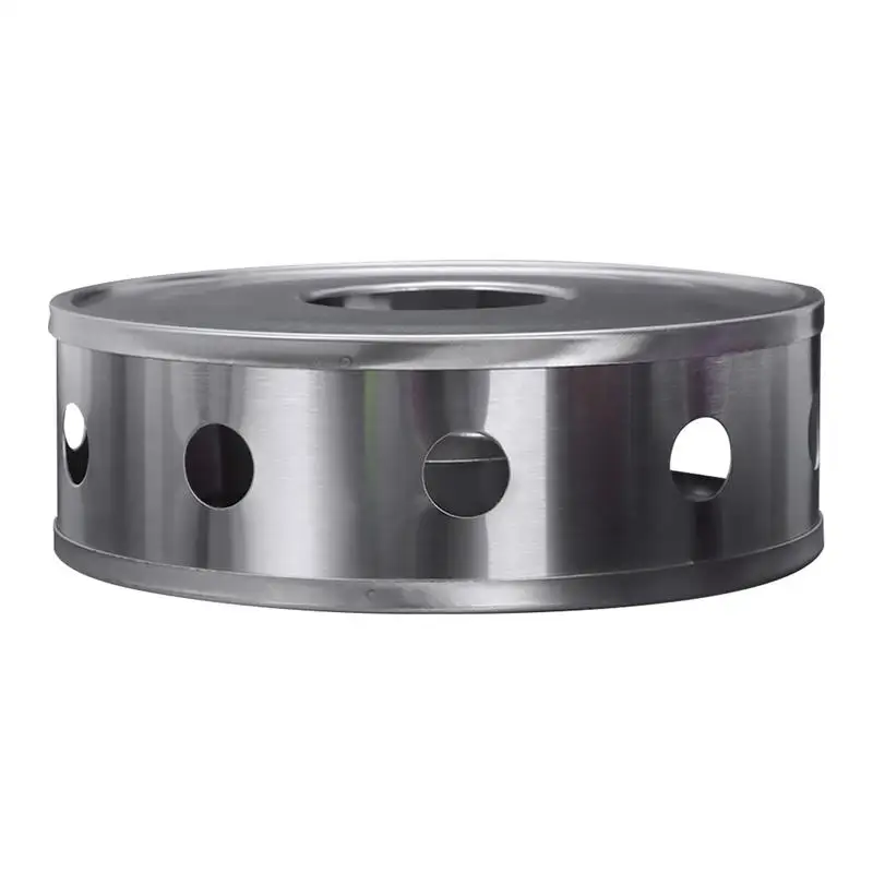 

Стальной подсвечник для чая, подсвечник для чайника, Круглый Подсвечник, подсвечник для подогрева молока, кофе, подсвечник для дома