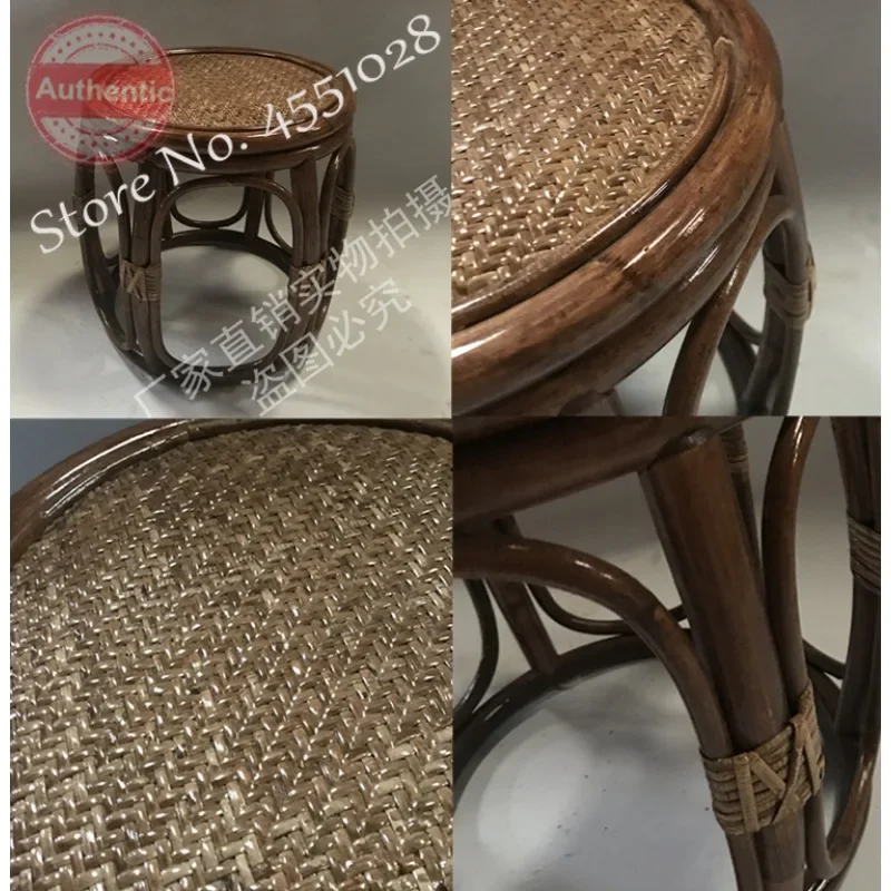 Rattan Guzheng Stool Single Piano Stool Solid Wood Stool Children Adult Princess Chair Special Piano Stools