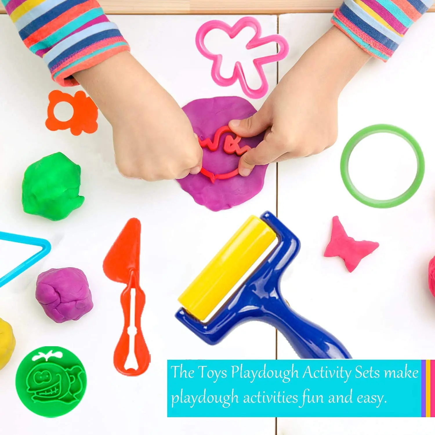 Play Dough Model Tool Toys Creative 3D Plasticine Tools Playdough Set Clay  Cutters Moulds Deluxe Set Learning Education Kids Toy - AliExpress