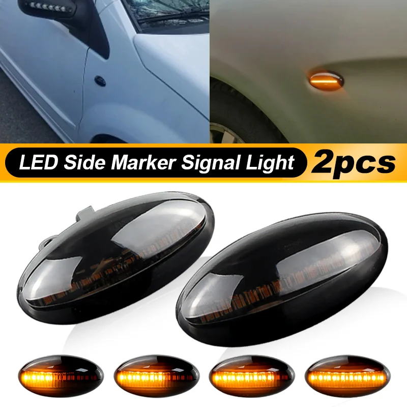 Clignotants Latéraux LED Dynamiques Pour Citroën Xsara, Berlingo, Jumpy - Effet Séquentiel, Plug & Play