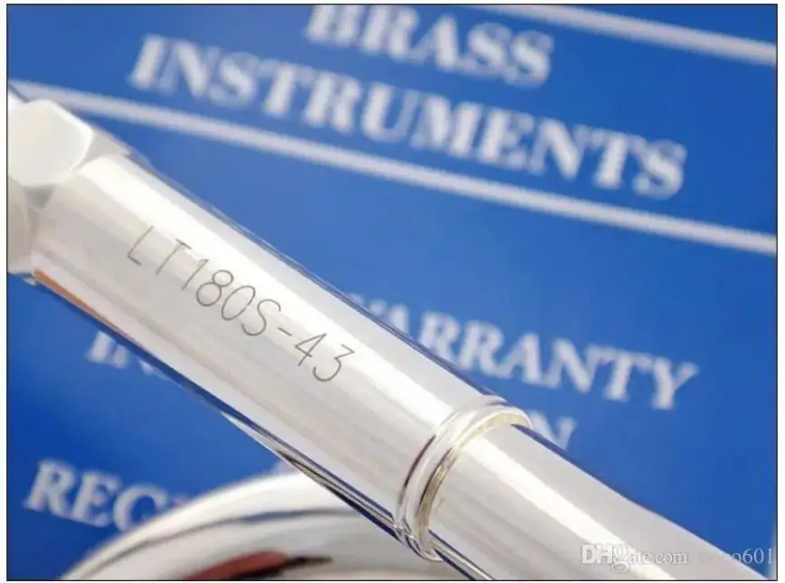 Stradivarius New Senior Bah Silver Plated Trumpet LT180S-43 Small Brass Musical Instrument Trompeta Professional High Grade