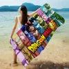Anime D-Dragon B-BallS Beach Towel Colorful Bath Towels for Girl Microfiber Quick Dry Custom Sand Free Beach Yoga Spa Gym Pool 5