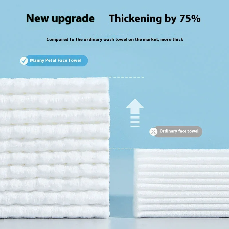 Disposable Face Wash Towel Thickened Cleansing Towel Cotton Face Wash Towel Beauty Salon Makeup Remover Cotton Soft Towel 4