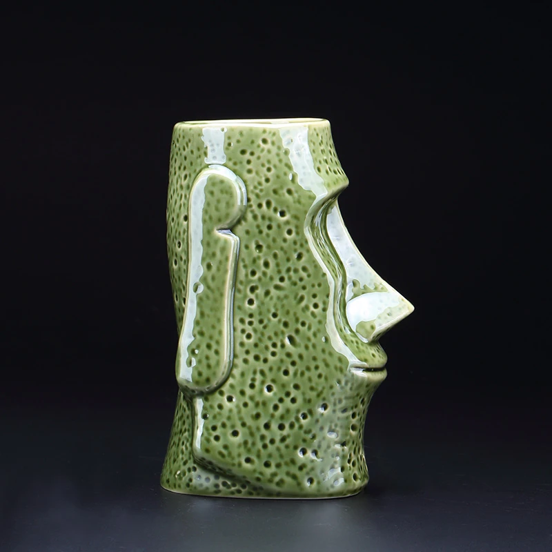 700ml Hawaii Tiki Mugs Cocktail Cup Beer Beverage Mug Wine Mug Ceramic Ku.Ku.Kauioo Mugs Barware
