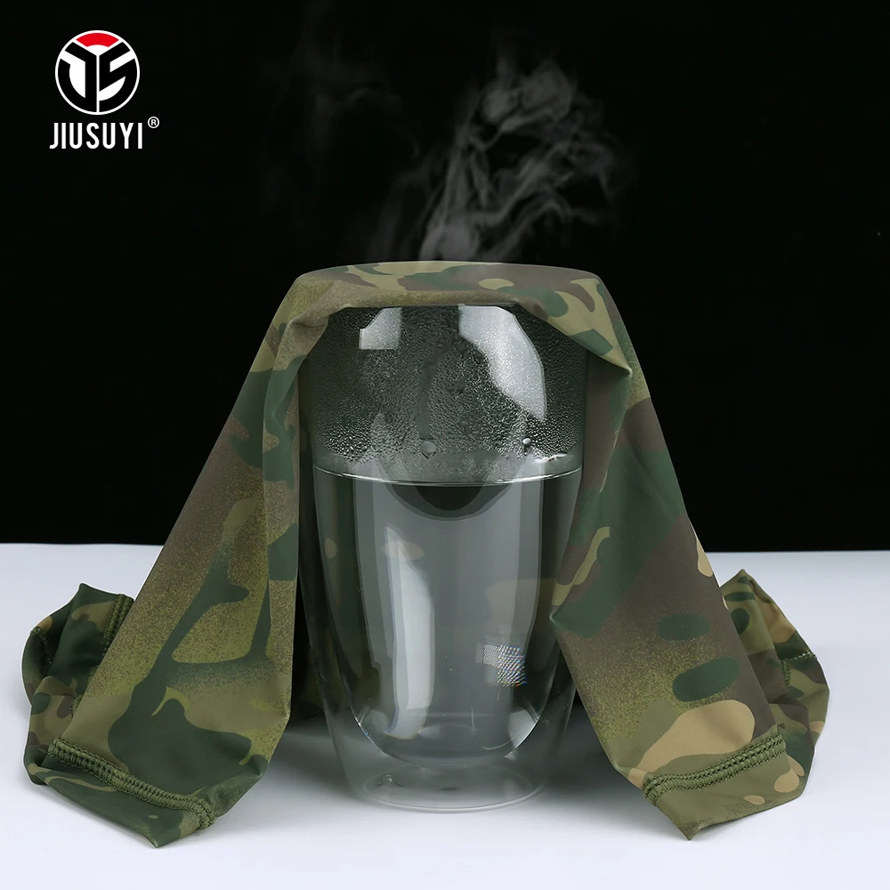 Tactical Bandana Summer Face Scarves Tubular Head Mask Camo Anti-UV Windproof Soft Neck Gaiter Cover Men Women