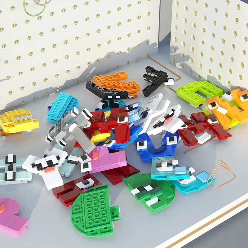 965Pcs Alphabet Lore Building Blocks 26 Letter A-Z Model Bricks For  Children Educational Toy Kids Gifts - AliExpress