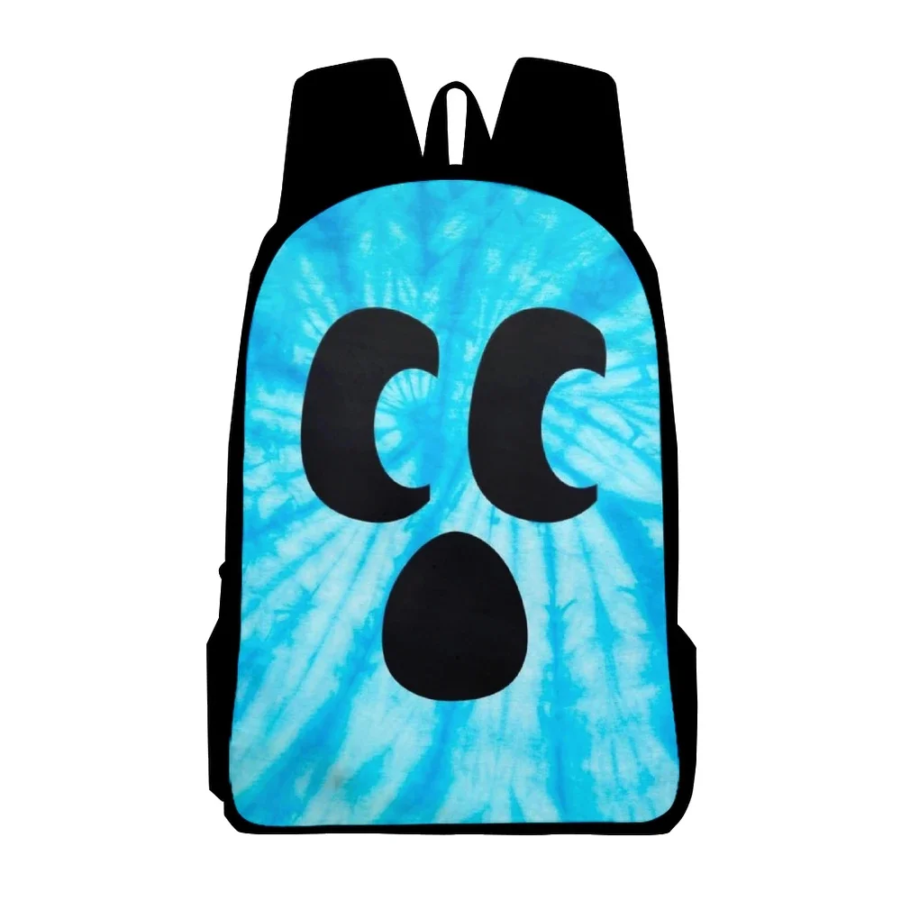 

Diamond Craftee Face Tie Dye Backpack Student School Bag Men Women Daypack Zipper Traval Bag Harajuku Bag