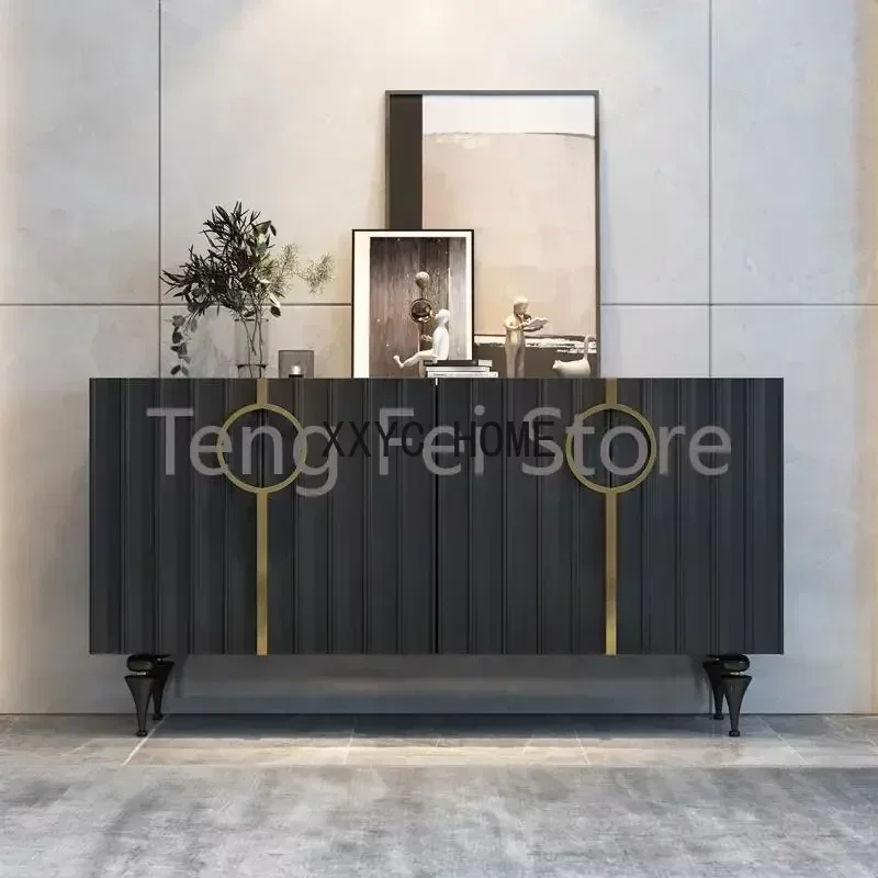 Kitchen Cabinet Sideboards Drawers Living Room Modern Luxury Dining Cupboard Highend Hallway Armarios Furniture