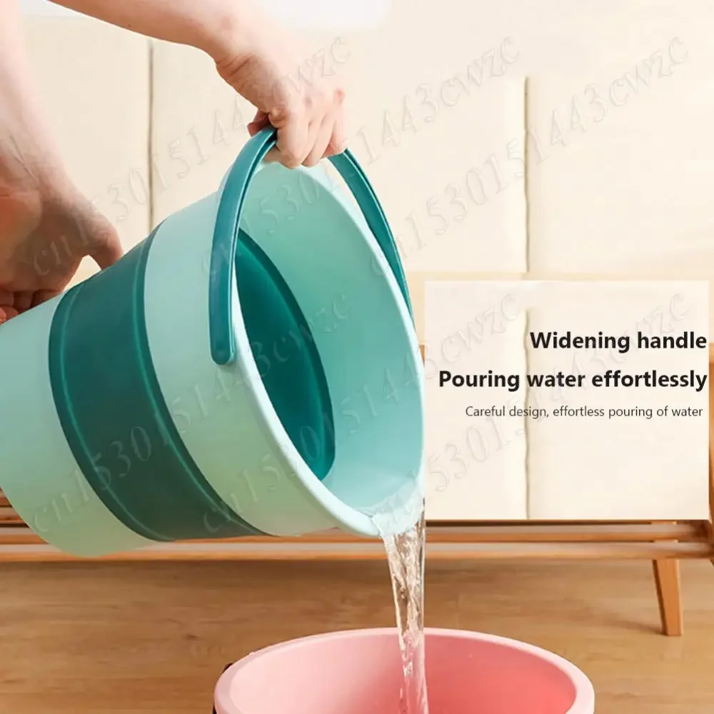 5/10L Silicone Collapsible Folding Bucket Water Container folding bucket,water bucket,car wash bucket