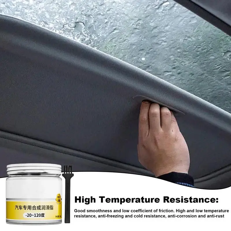 Profissional sintético anti apreender graxa, Multi-purpose lubrificante composto para Sunroof faixas porta dobradiça, automotivo