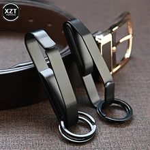  Stainless Steel Waist Hanging Car Key Buckle Key Clip Belt Buckle Outdoor Buckle Keychain 