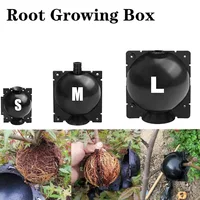 10PCS Tree Root Growing Box Reusable Rooting Ball Grafting Tools Asexual Reproduction Device High Pressure Propagation Ball Box 1