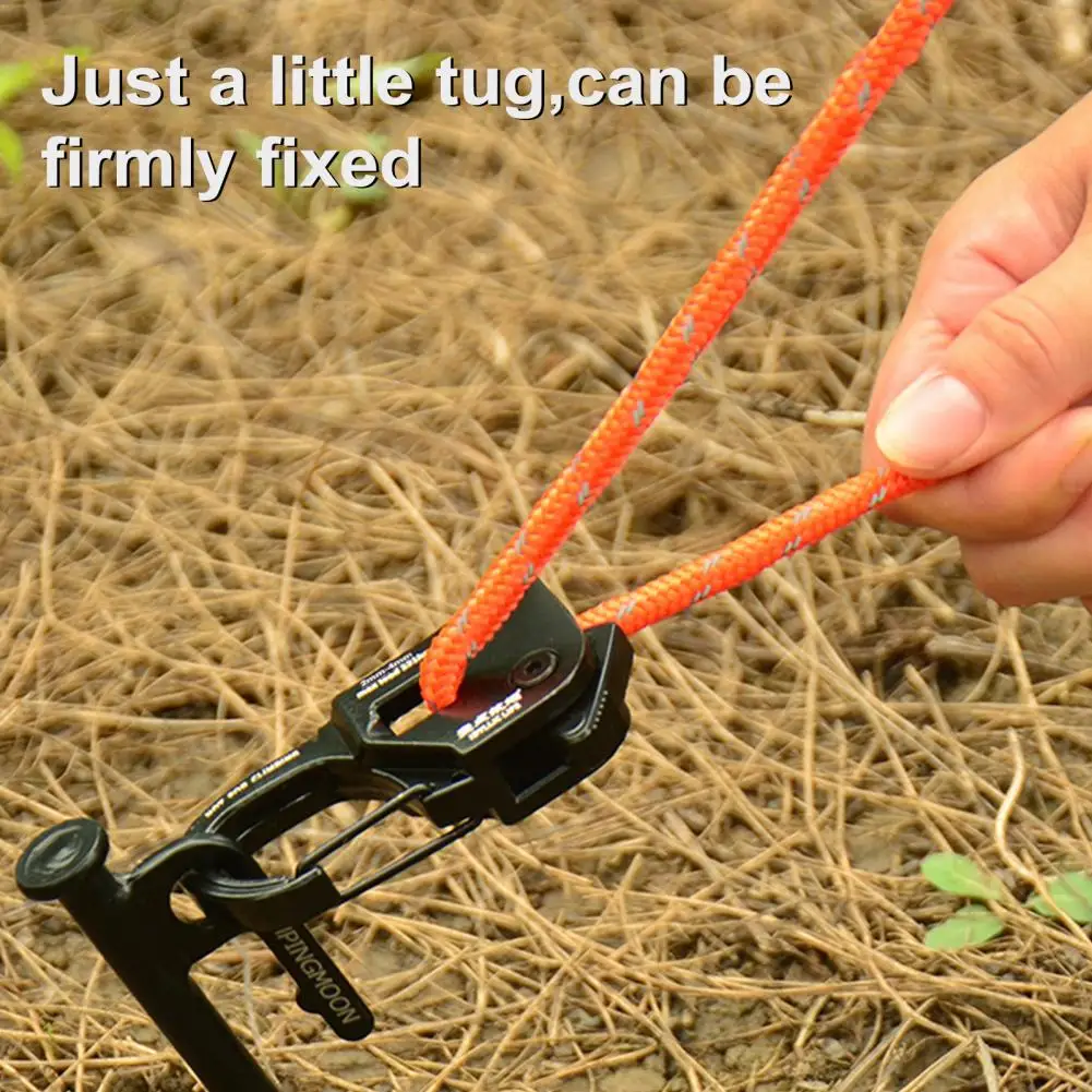 Rope Tensioner Tent Rope Tensioner Camping Tent Cord Adjuster with Strong Load-bearing Capacity Lightweight Portable for Outdoor