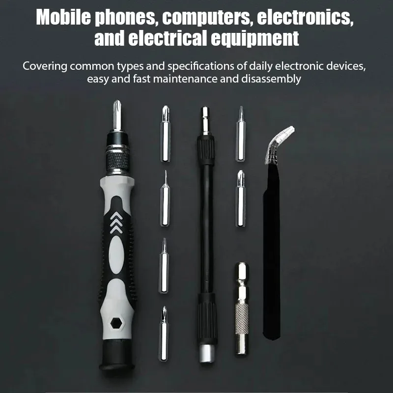 Precision Screwdriver Set 115 in 1 Electronic Repair Hand Tools Micro Magnetic Drill Bits For iPhone PC Mac DIY Game Console