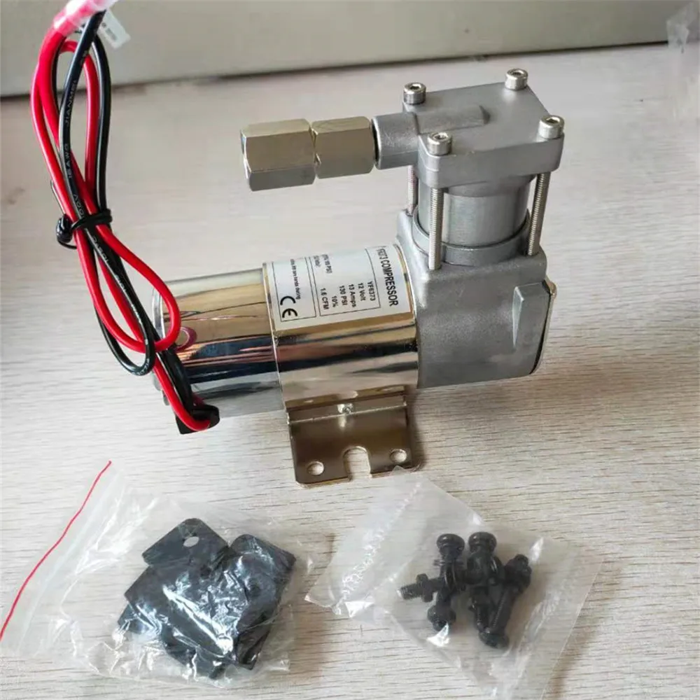 Sospensione Air Ride In Stock Hongkong Yurui Yf6373 Pompa 12V Viair 98C Argento 130 Psi Mini Compressore Moto