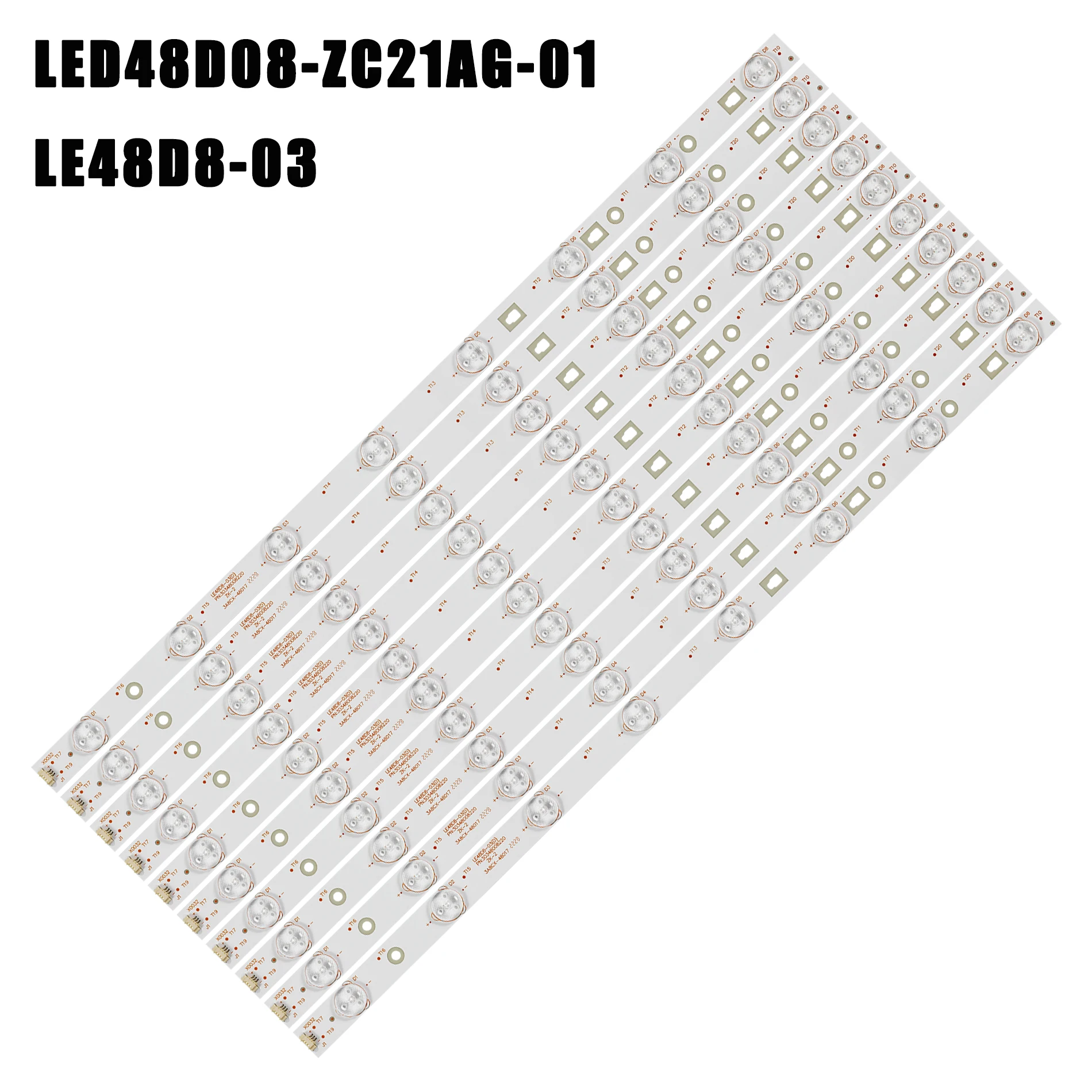 

Светодиодная подсветка для LE48U5000TF TF-светодиодный 48S39T2S LE48B510F LSC480HN10 LS48H310G LE48G520N светодиодный 48D08-ZC21AG-01 30348008222 4800M26