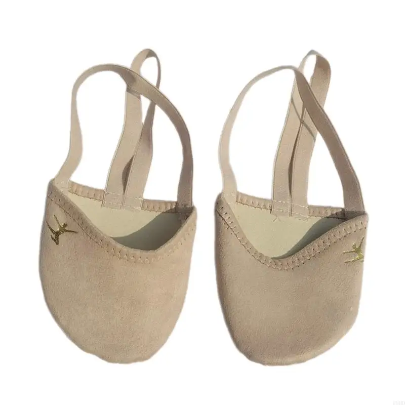 39BD אישה Pirouette נעלי נעלי ריקוד בטן נעליים חצי סוליות נעליים
