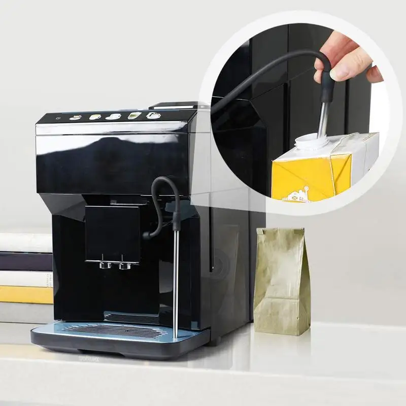 Milk Tube Suction 2 M Milk Tube Silicone Pipe Automatic Coffee Machine Espresso Machine With Cleaning Brush Suitable