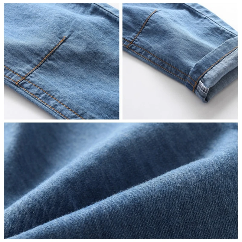 XUANMU Kids Boys Jeans Fashion Brand Design Cotton Children Denim Trousers Pants For Boy Casual Pants X030A_viptrois.com